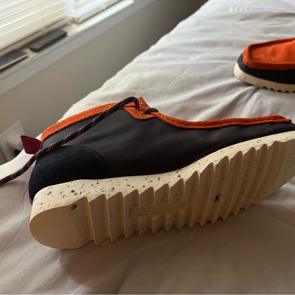 Multi Color Clarks Wallabies